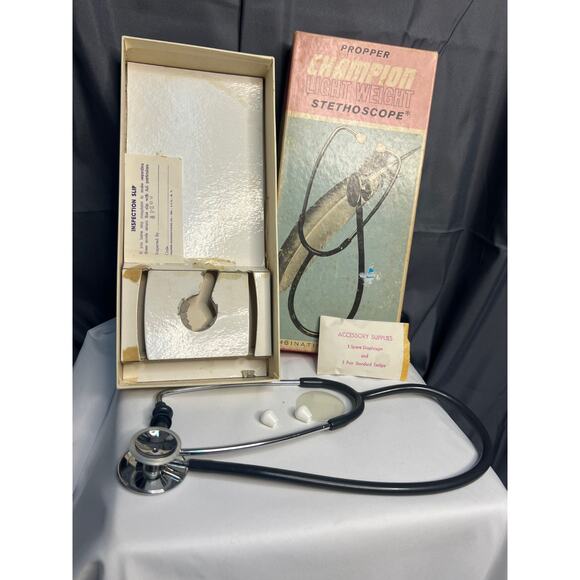 VTG Propper Champion Lightweight Stethoscope In Box! - Picture 4 of 9